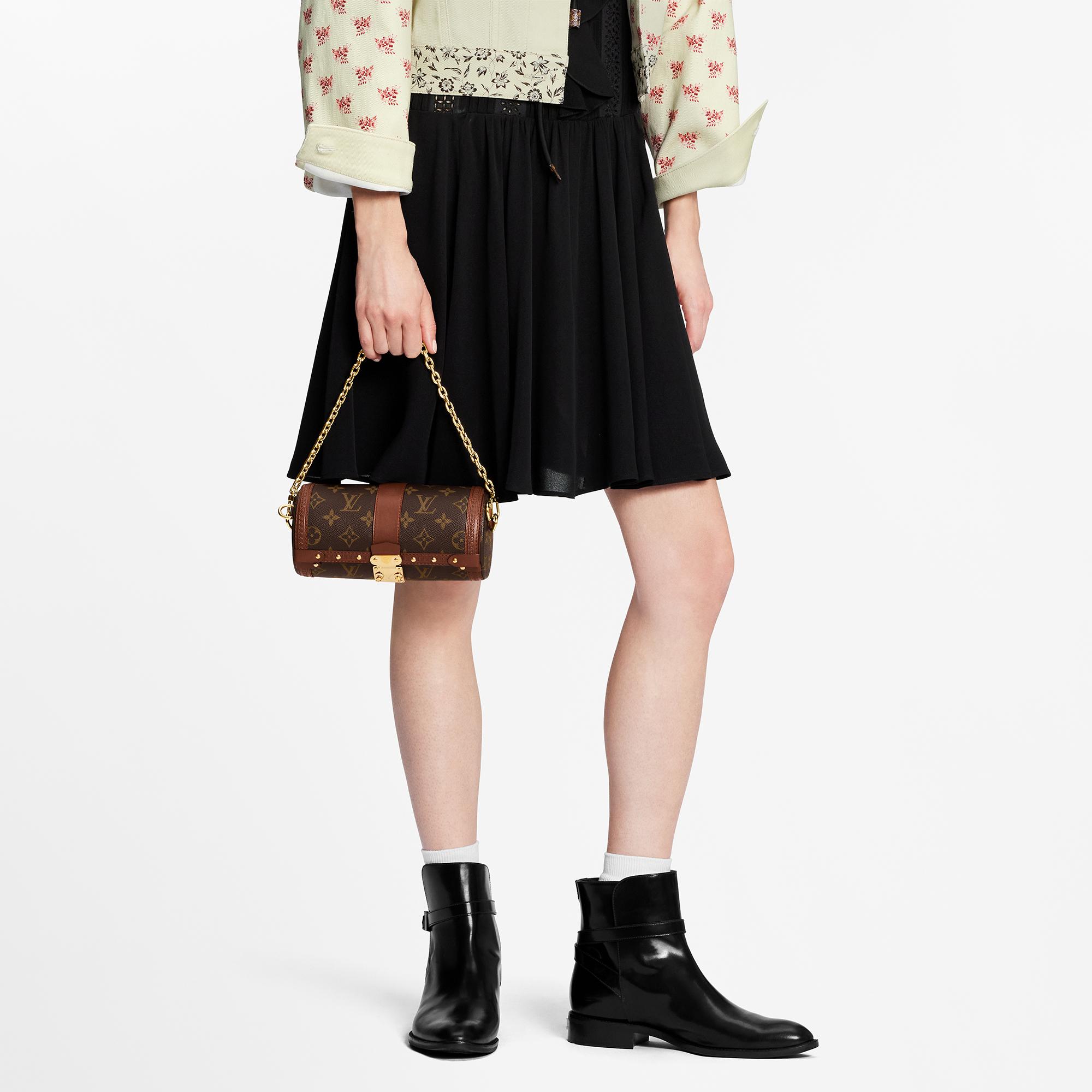Papillon Trunk Monogram Canvas Handbags LOUIS VUITTON